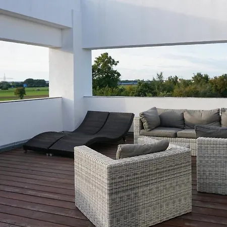 185 Sqm Loft Inclusive Gym For 8 People Fürth